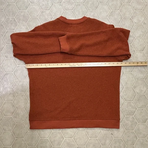 Men’s XL Topo Designs Technical Hybrid Wool Blend Crew Neck Sweater